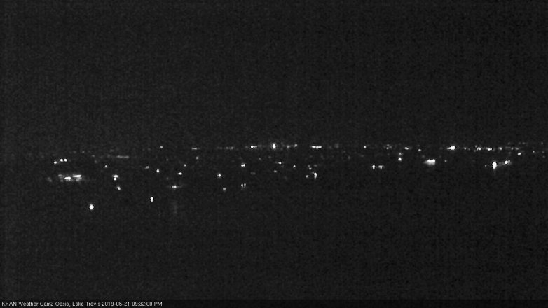 Lake Travis webcam, May 21, 2019 8:35 PM CT