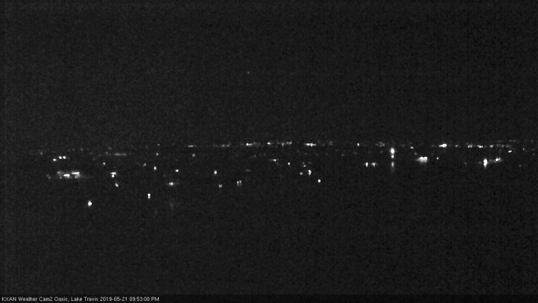 Lake Travis webcam, May 21, 2019 8:55 PM CT