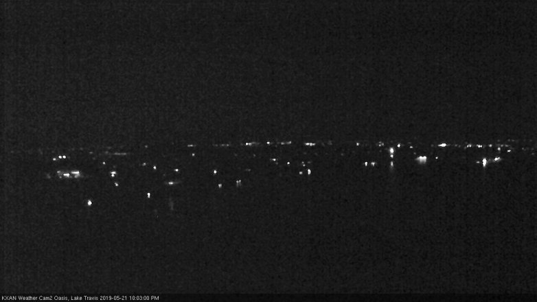 Lake Travis webcam, May 21, 2019 9:05 PM CT