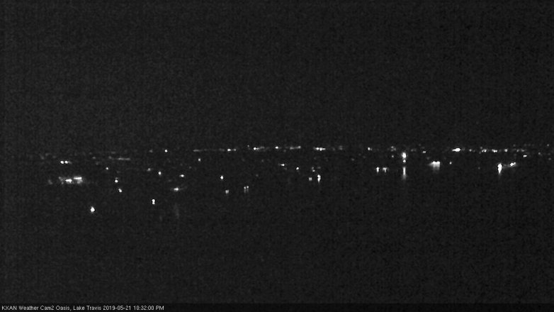 Lake Travis webcam, May 21, 2019 9:35 PM CT
