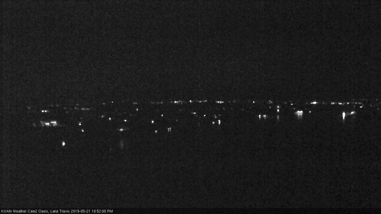 Lake Travis webcam, May 21, 2019 9:55 PM CT