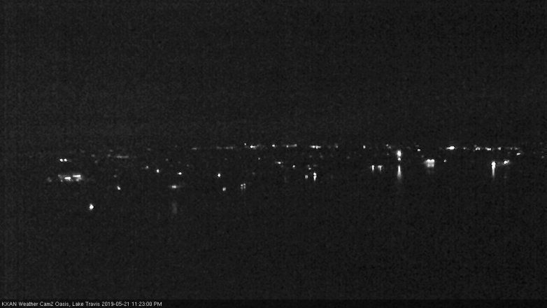 Lake Travis webcam, May 21, 2019 10:25 PM CT
