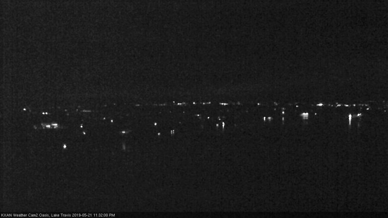Lake Travis webcam, May 21, 2019 10:35 PM CT