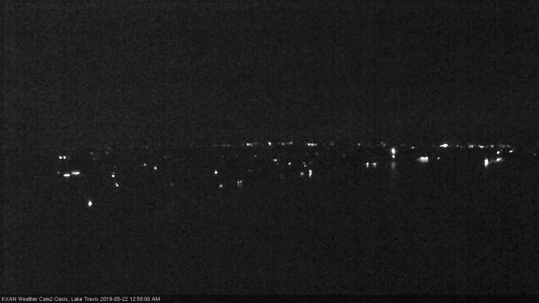 Lake Travis webcam, May 21, 2019 12:00 AM CT