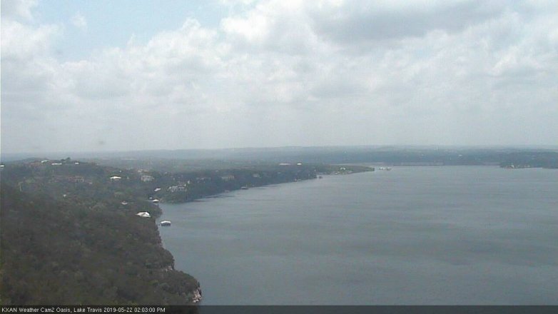 Lake Travis webcam, May 22, 2019 1:05 PM CT
