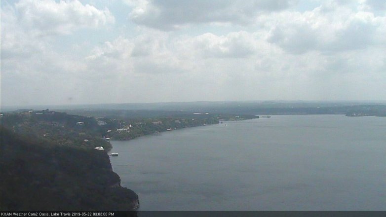 Lake Travis webcam, May 22, 2019 2:05 PM CT