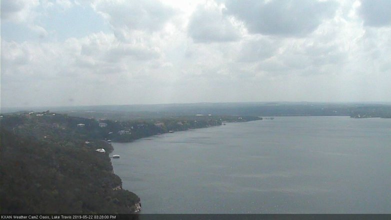 Lake Travis webcam, May 22, 2019 2:30 PM CT
