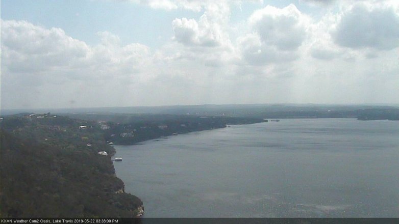 Lake Travis webcam, May 22, 2019 2:40 PM CT
