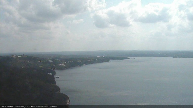 Lake Travis webcam, May 22, 2019 3:05 PM CT