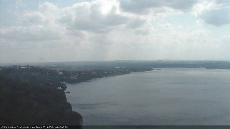 Lake Travis webcam, May 22, 2019 3:10 PM CT