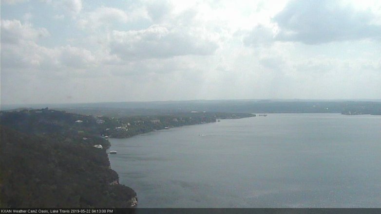 Lake Travis webcam, May 22, 2019 3:15 PM CT