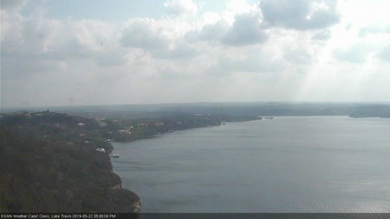 Lake Travis webcam, May 22, 2019 4:10 PM CT