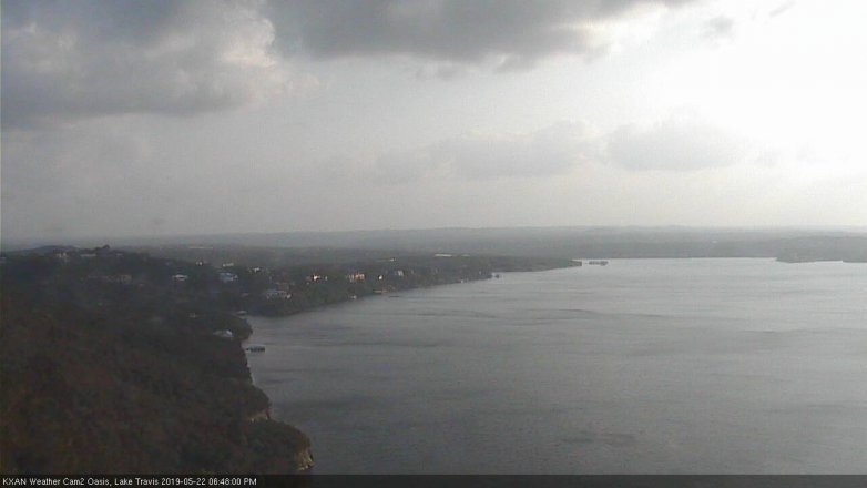 Lake Travis webcam, May 22, 2019 5:50 PM CT