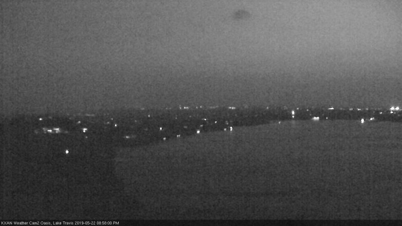 Lake Travis webcam, May 22, 2019 8:00 PM CT