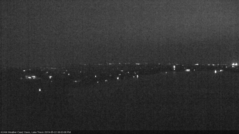 Lake Travis webcam, May 22, 2019 8:05 PM CT