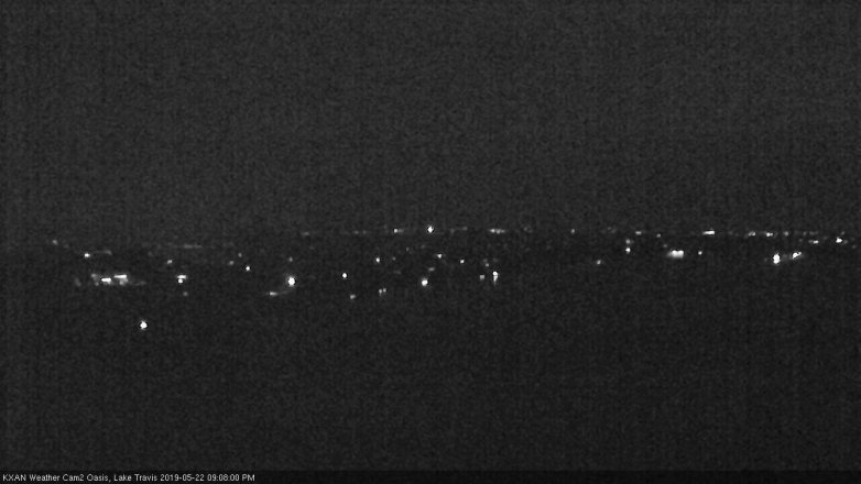 Lake Travis webcam, May 22, 2019 8:10 PM CT