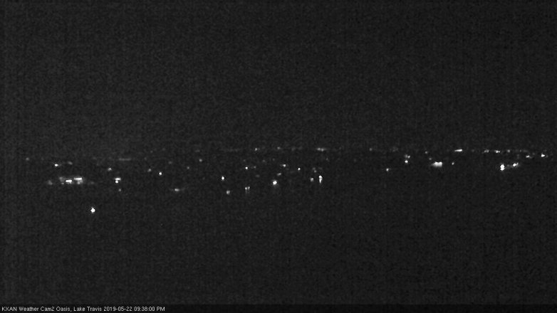 Lake Travis webcam, May 22, 2019 8:40 PM CT