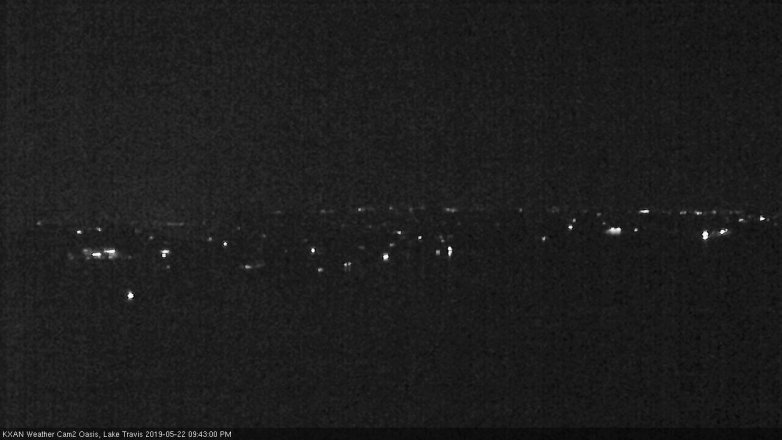 Lake Travis webcam, May 22, 2019 8:45 PM CT