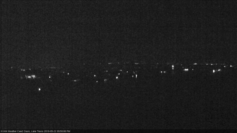 Lake Travis webcam, May 22, 2019 9:00 PM CT