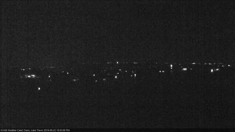 Lake Travis webcam, May 22, 2019 9:05 PM CT
