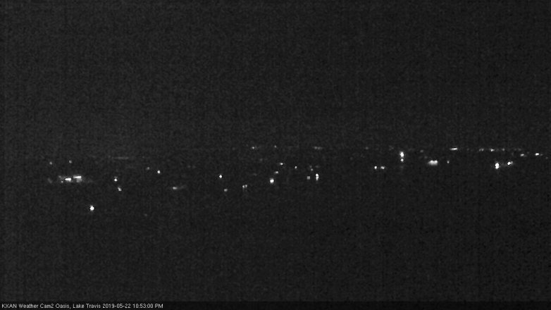 Lake Travis webcam, May 22, 2019 9:55 PM CT