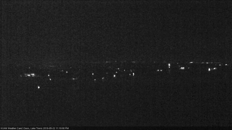 Lake Travis webcam, May 22, 2019 10:20 PM CT