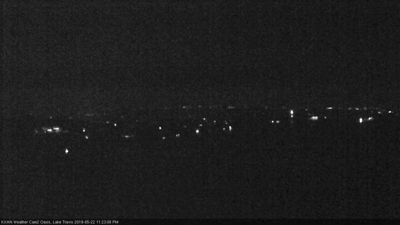 Lake Travis webcam, May 22, 2019 10:25 PM CT