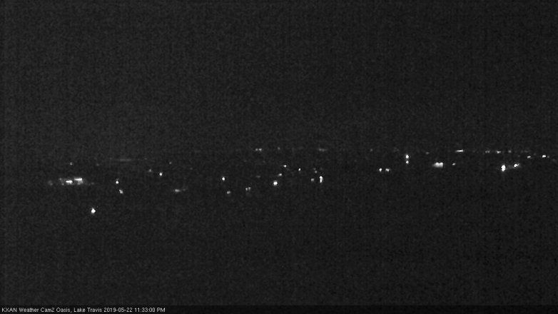 Lake Travis webcam, May 22, 2019 10:35 PM CT