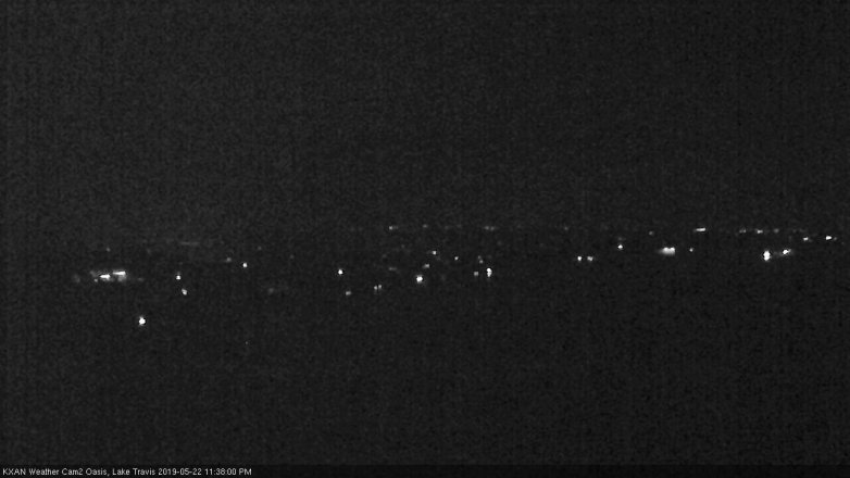 Lake Travis webcam, May 22, 2019 10:40 PM CT