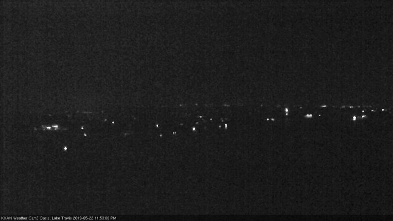 Lake Travis webcam, May 22, 2019 10:55 PM CT