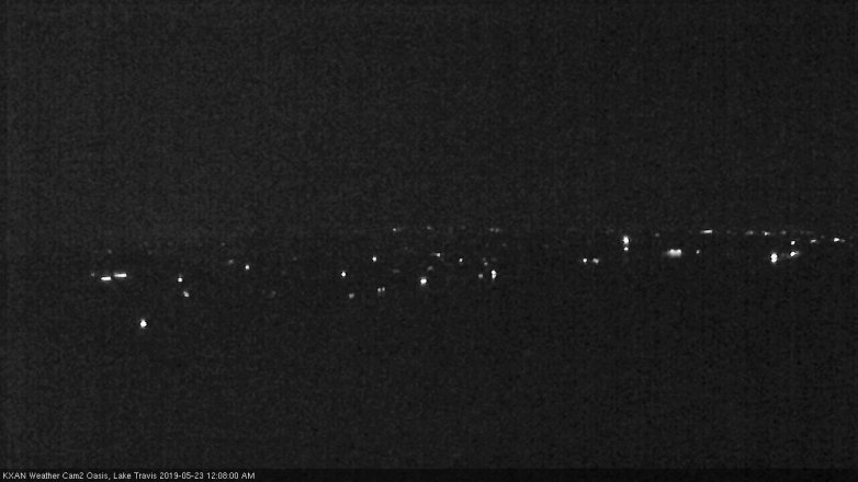 Lake Travis webcam, May 22, 2019 11:10 PM CT