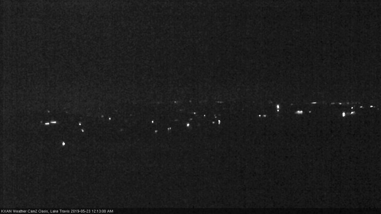 Lake Travis webcam, May 22, 2019 11:15 PM CT