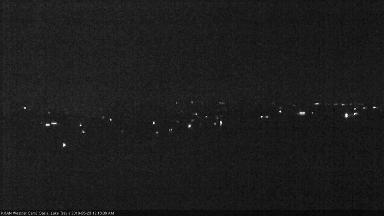 Lake Travis webcam, May 22, 2019 11:20 PM CT