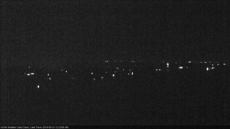 Lake Travis webcam, May 22, 2019 11:25 PM CT