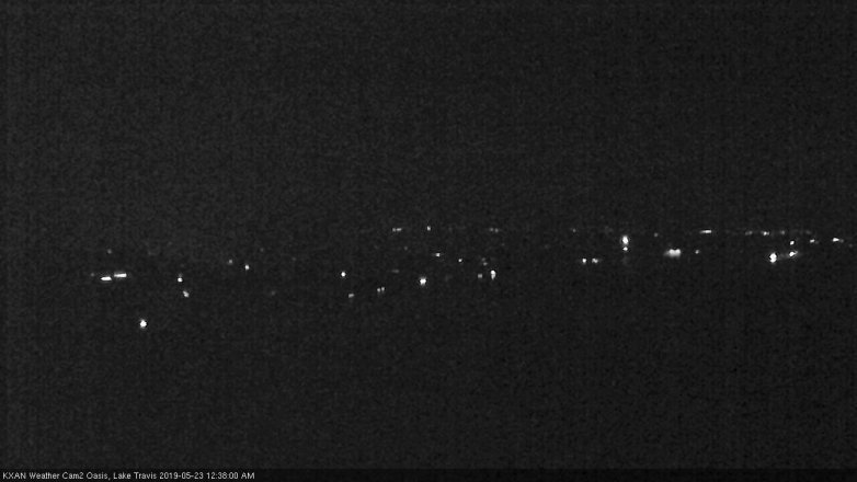 Lake Travis webcam, May 22, 2019 11:40 PM CT