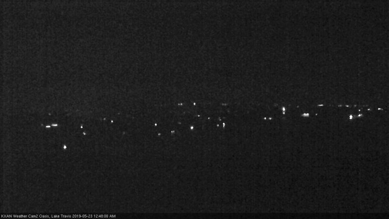 Lake Travis webcam, May 22, 2019 11:50 PM CT