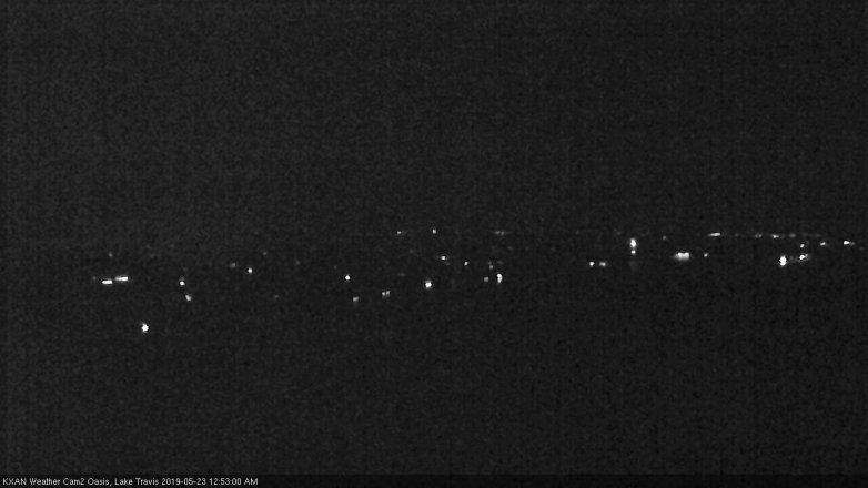 Lake Travis webcam, May 22, 2019 11:55 PM CT