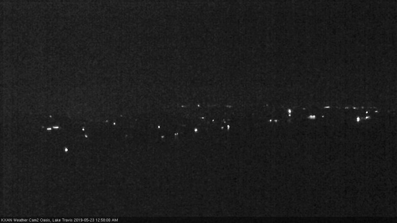 Lake Travis webcam, May 22, 2019 12:00 AM CT