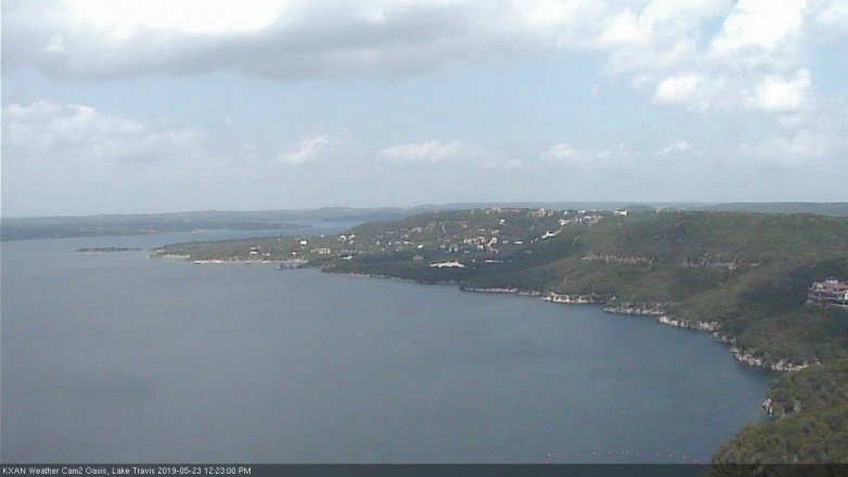 Lake Travis webcam, May 23, 2019 11:25 AM CT