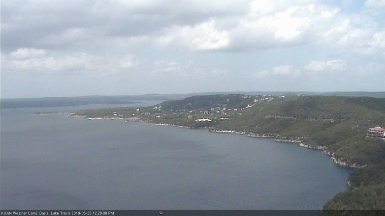 Lake Travis webcam, May 23, 2019 11:30 AM CT