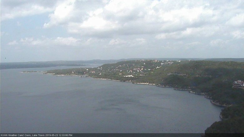 Lake Travis webcam, May 23, 2019 11:35 AM CT
