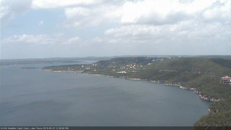 Lake Travis webcam, May 23, 2019 11:40 AM CT