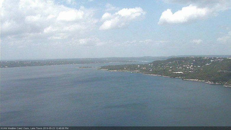 Lake Travis webcam, May 23, 2019 11:50 AM CT