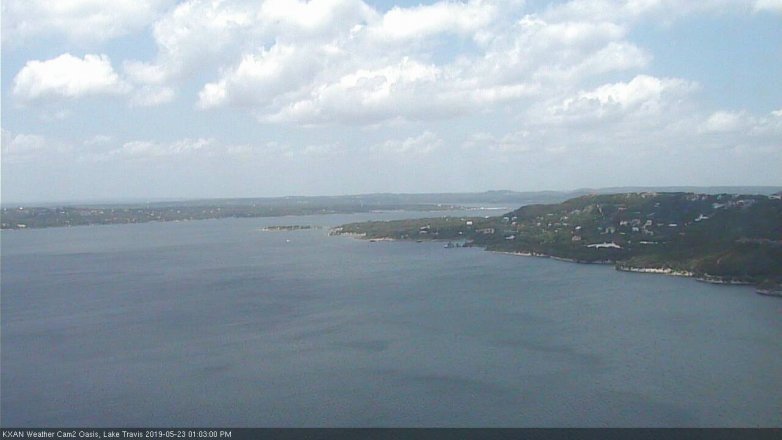 Lake Travis webcam, May 23, 2019 12:05 PM CT