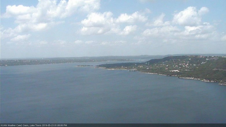 Lake Travis webcam, May 23, 2019 12:10 PM CT
