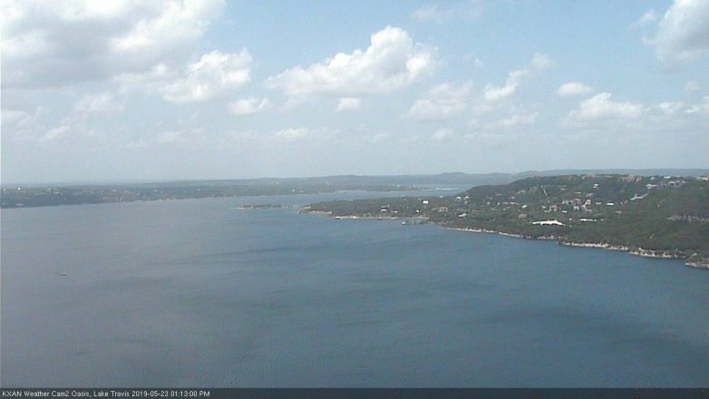 Lake Travis webcam, May 23, 2019 12:15 PM CT