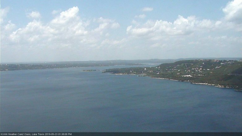 Lake Travis webcam, May 23, 2019 12:40 PM CT