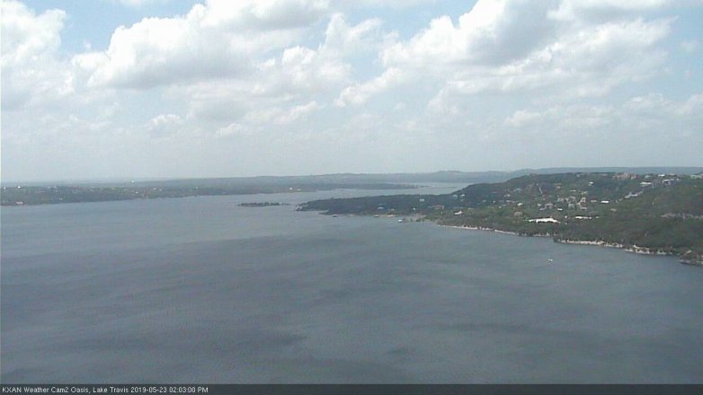 Lake Travis webcam, May 23, 2019 1:05 PM CT