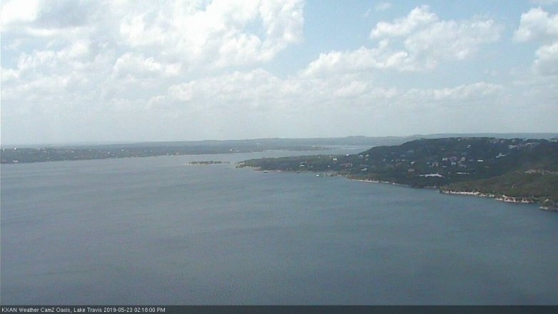 Lake Travis webcam, May 23, 2019 1:20 PM CT