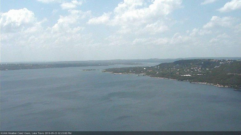 Lake Travis webcam, May 23, 2019 1:25 PM CT